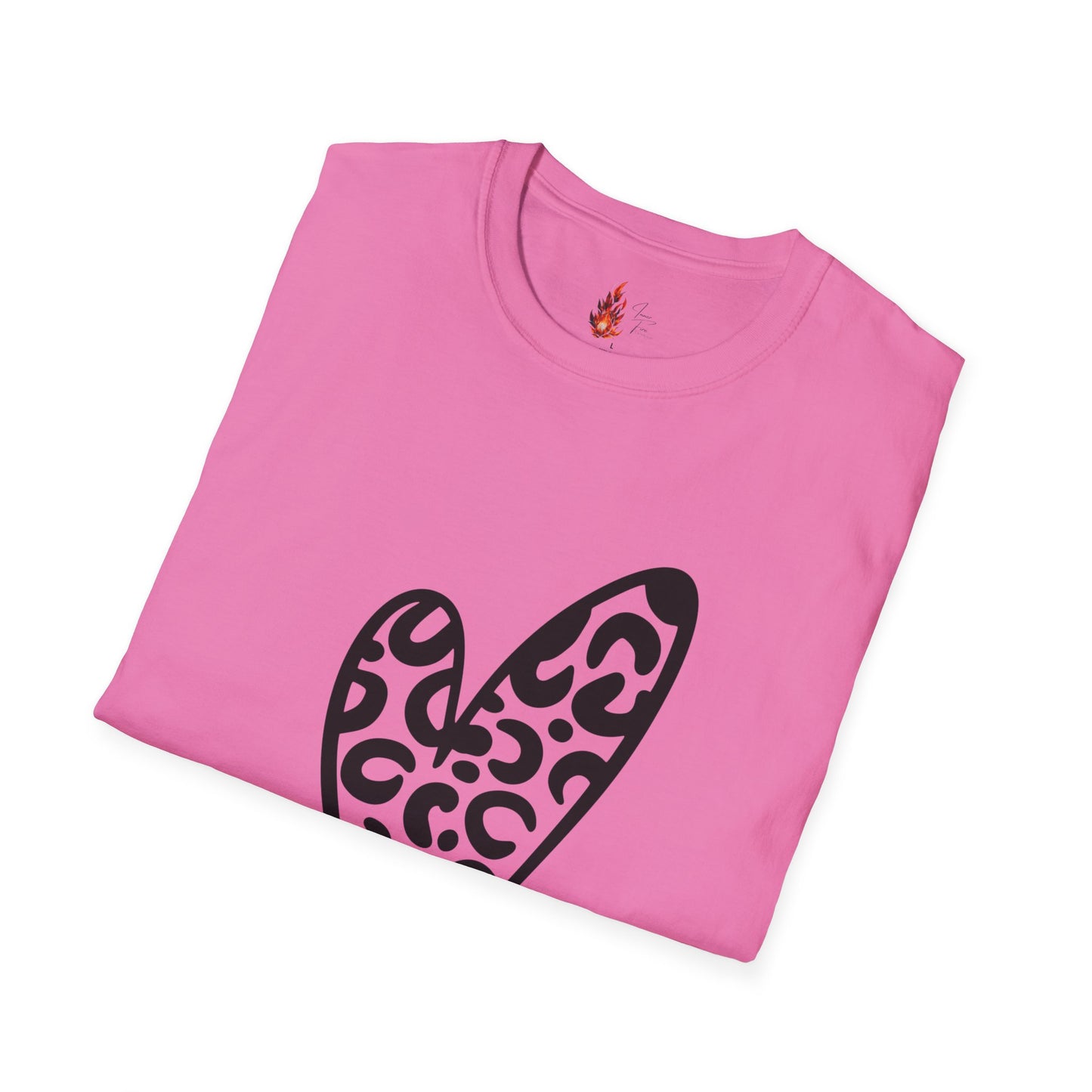 Leopard Love Unisex Softstyle T-Shirt - Perfect for Casual Wear & Gifts