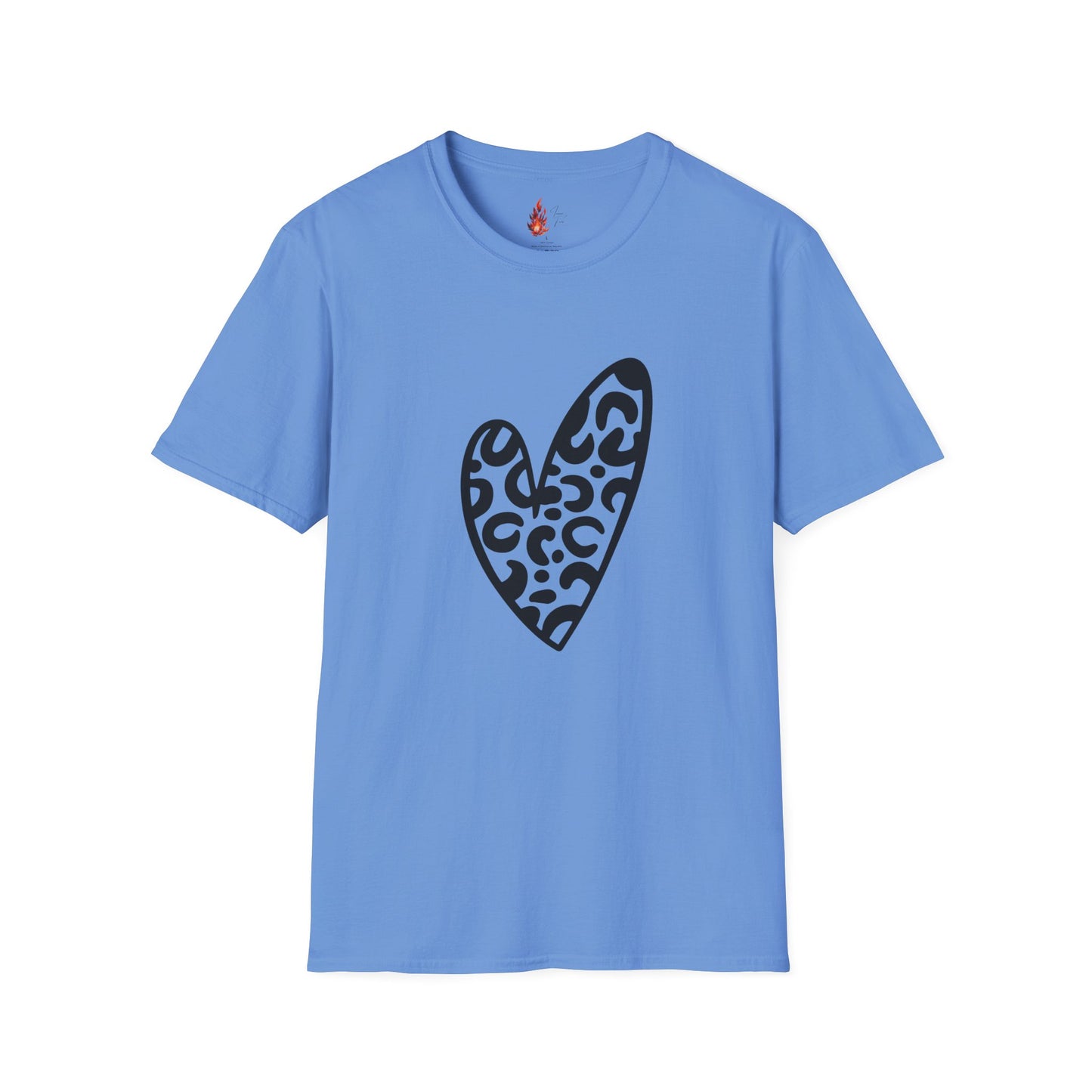 Leopard Love Unisex Softstyle T-Shirt - Perfect for Casual Wear & Gifts