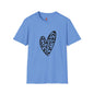 Leopard Love Unisex Softstyle T-Shirt - Perfect for Casual Wear & Gifts