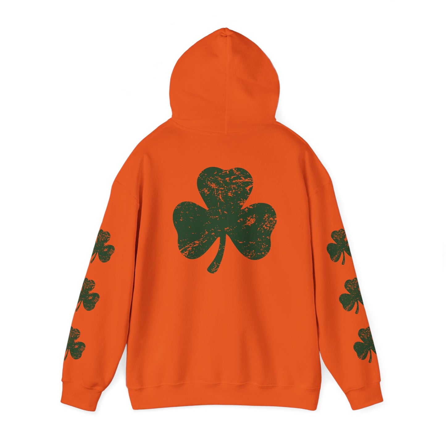 Lucky Shamrock Unisex Hooded Sweatshirt for St. Patrick's Day