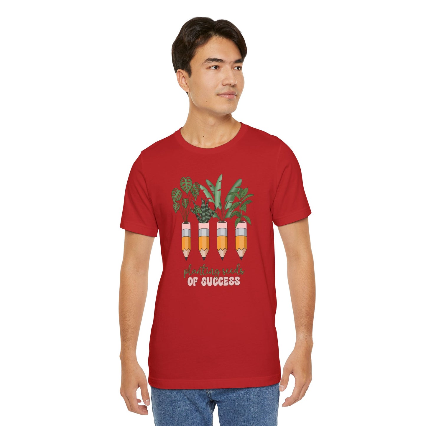 Planting Seeds of Success Unisex Jersey T-Shirt