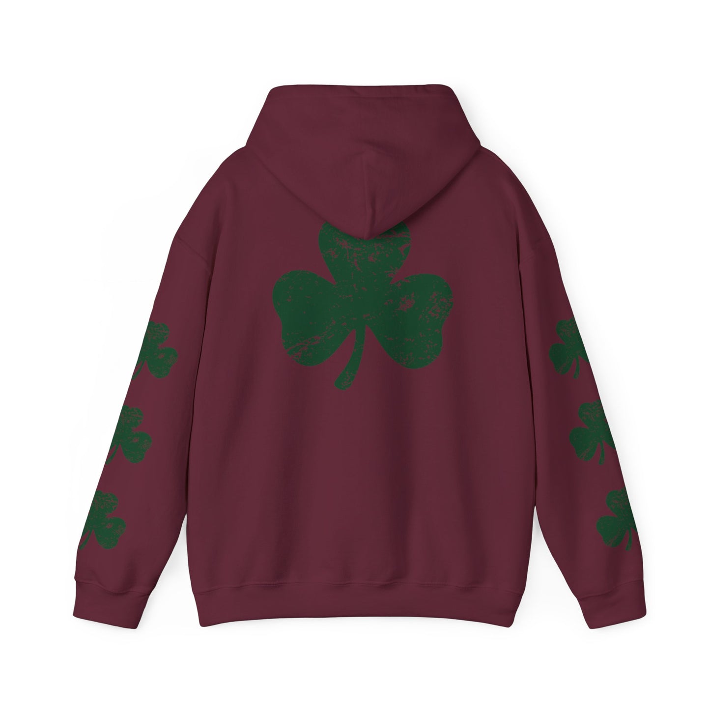 Lucky Shamrock Unisex Hooded Sweatshirt for St. Patrick's Day