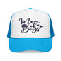 Mom of Boys Embroidered Foam Trucker Hat