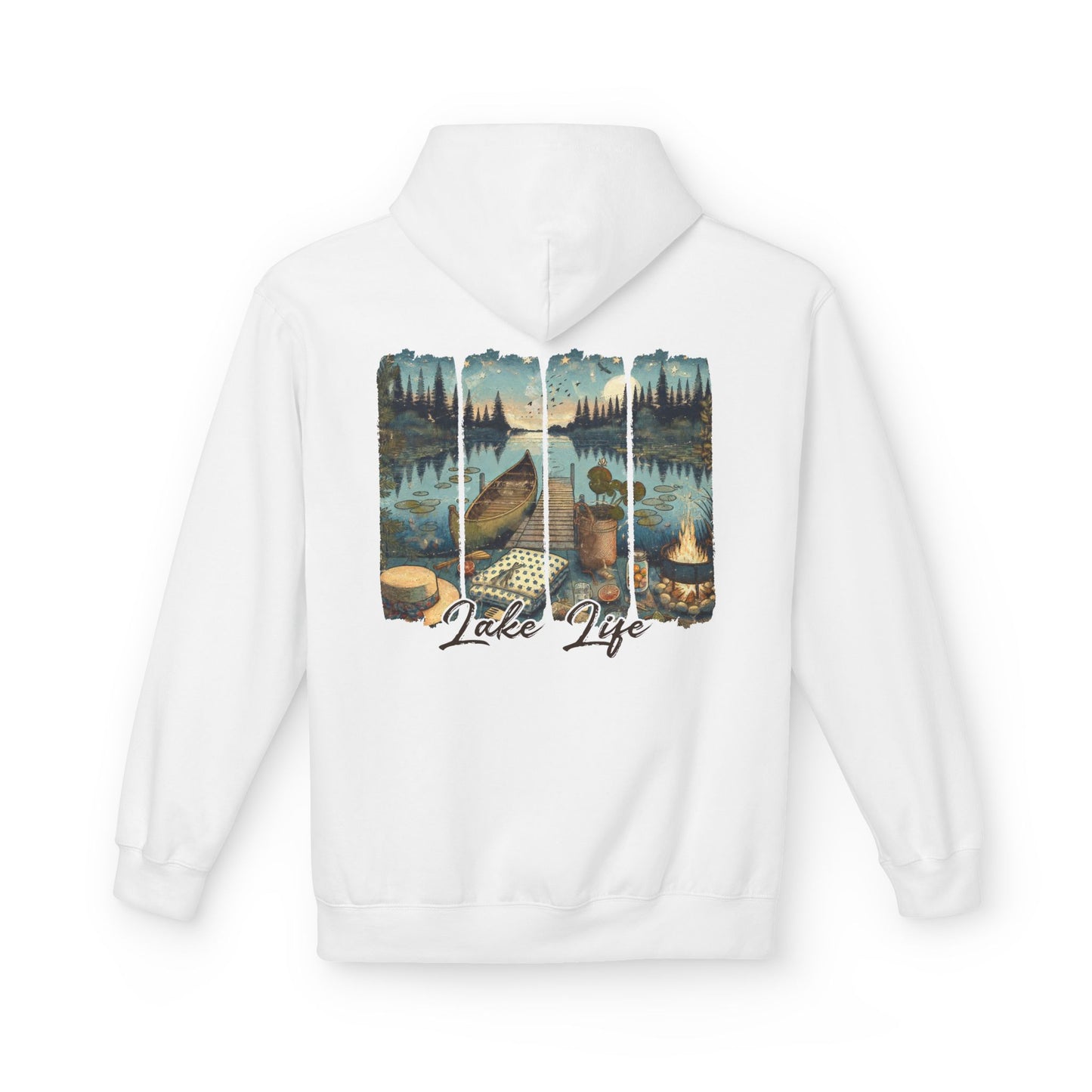 Lake Life  - Unisex Midweight Fleece Hoodie