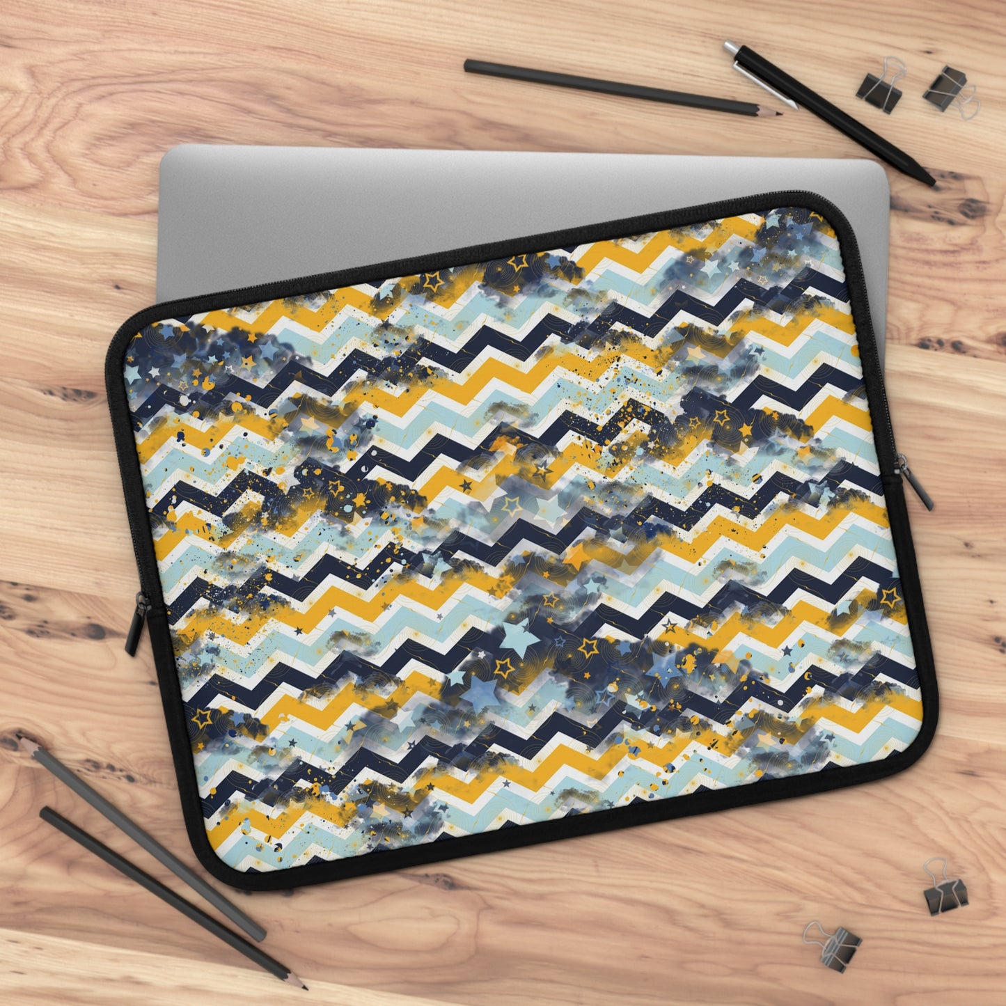 Chic Chevron Laptop Sleeve for Stylish Protection