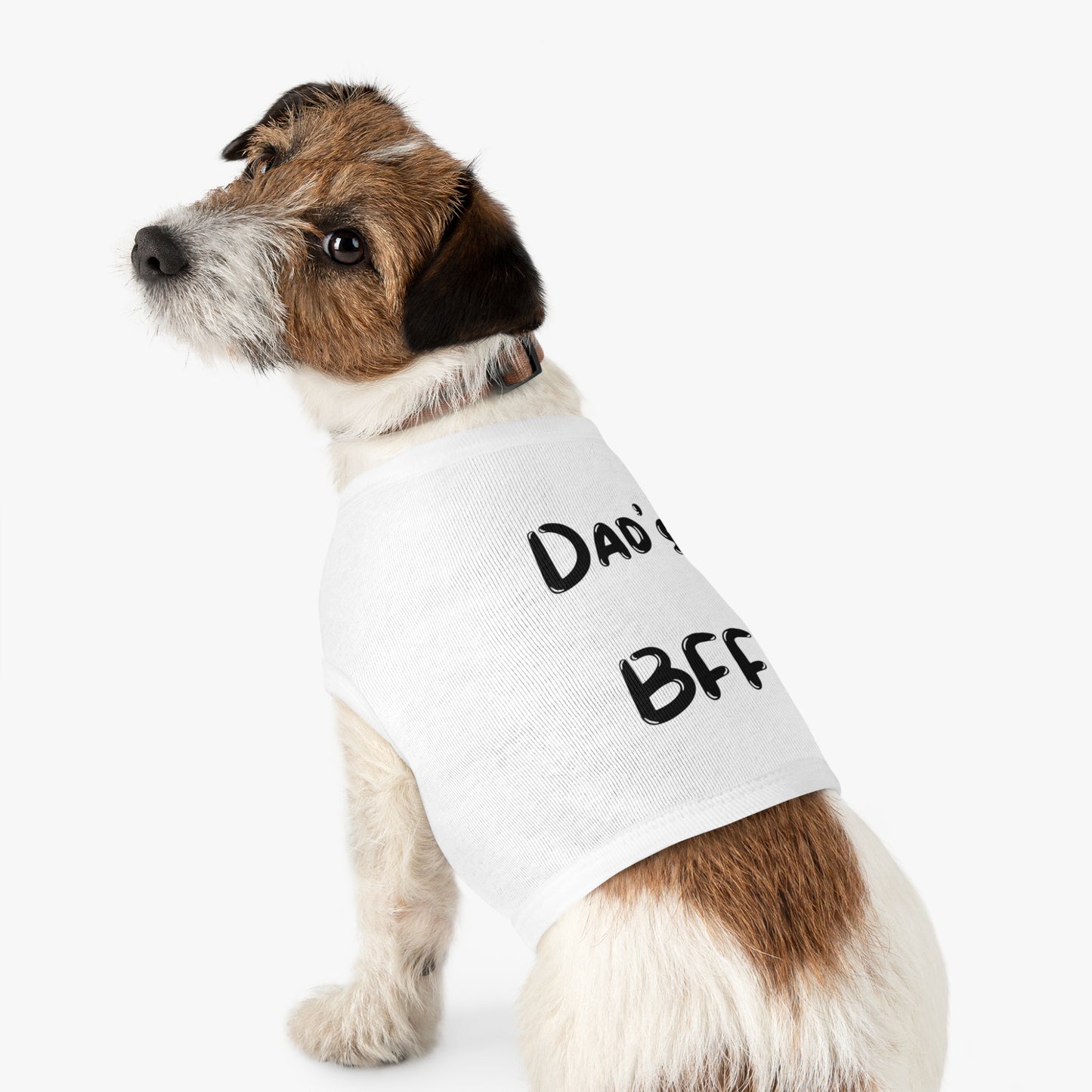 Dad's BFF Pet Tank Top - Cute Dog Shirt for Father's Day