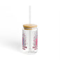 Book Lover Sipper Glass 16oz Drinkware for Readers, Eco-Friendly Straw, Perfect for Bookworms