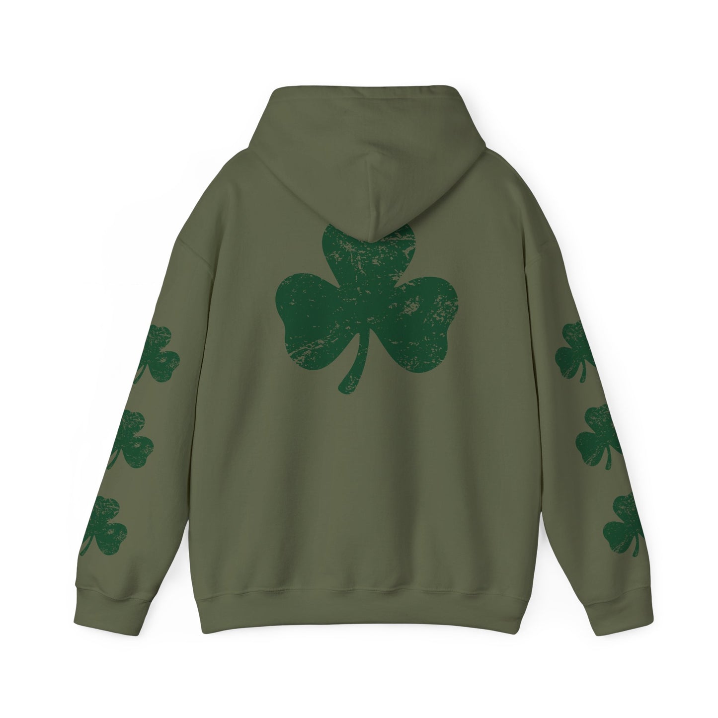 Lucky Shamrock Unisex Hooded Sweatshirt for St. Patrick's Day