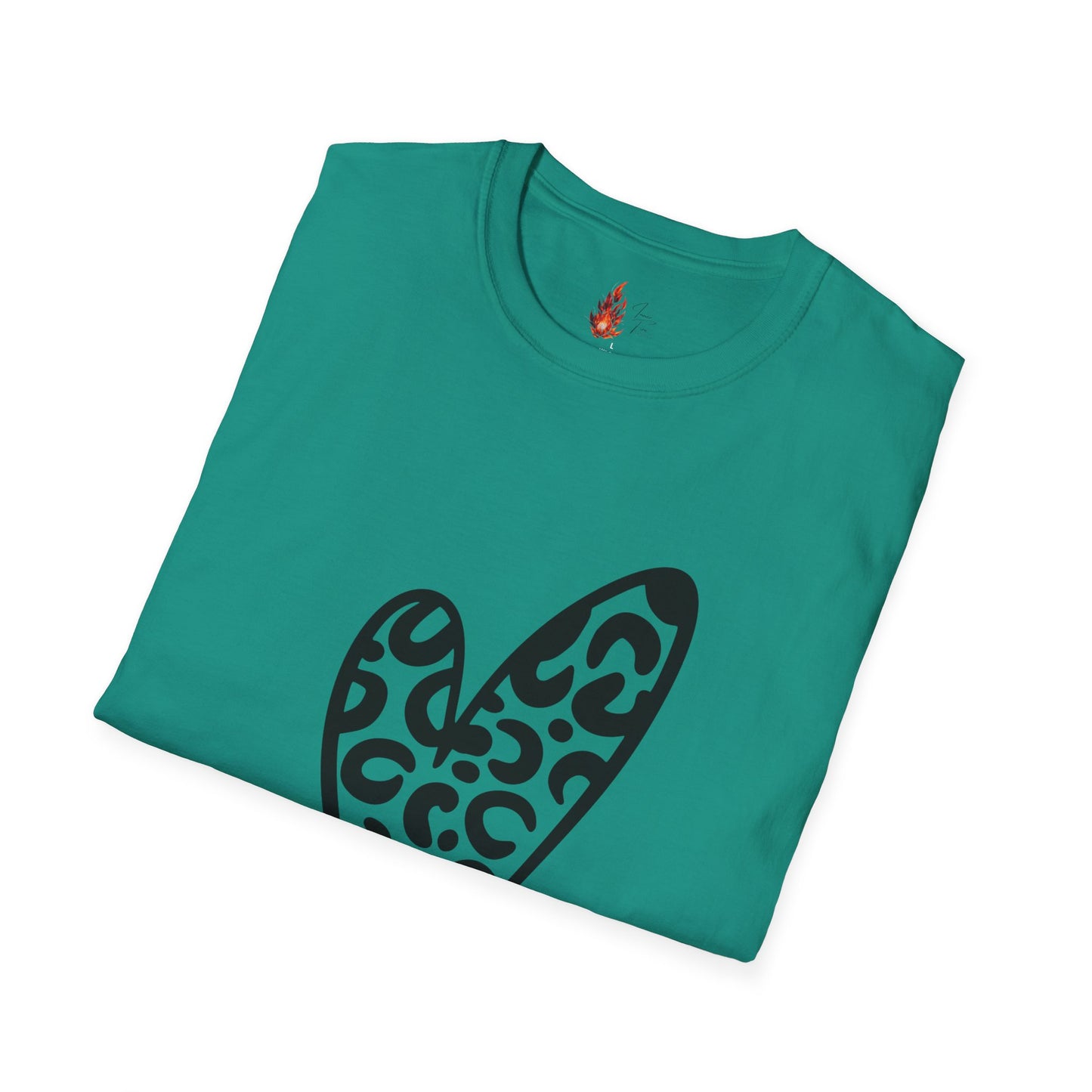 Leopard Love Unisex Softstyle T-Shirt - Perfect for Casual Wear & Gifts
