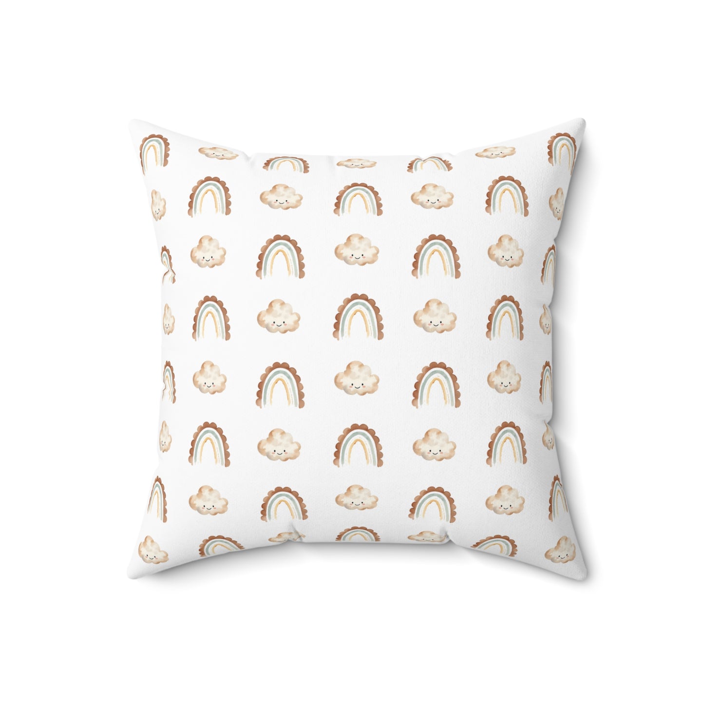 Whimsical Rainbow Pillow | Cozy Decor for Kids' Rooms & Nurseries