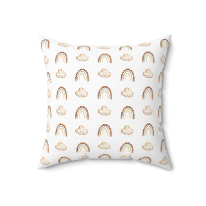 Whimsical Rainbow Pillow | Cozy Decor for Kids' Rooms & Nurseries