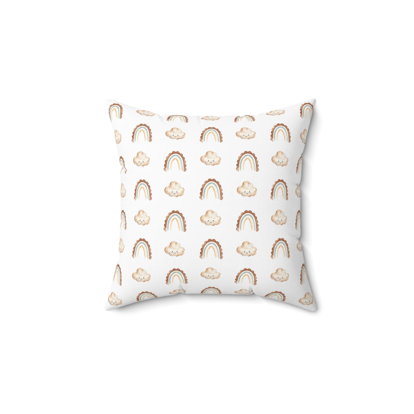 Whimsical Rainbow Pillow | Cozy Decor for Kids' Rooms & Nurseries