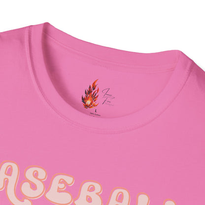 Baseball Mama Unisex Softstyle T-Shirt - Perfect for Sports Moms
