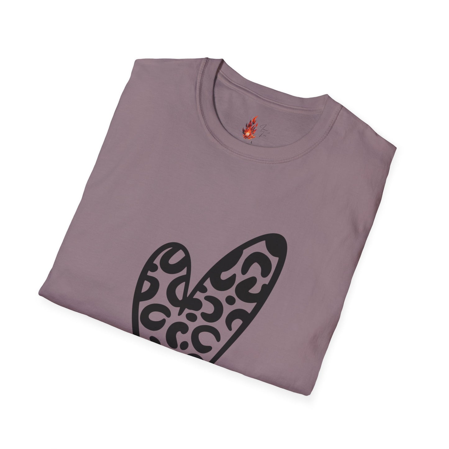 Leopard Love Unisex Softstyle T-Shirt - Perfect for Casual Wear & Gifts