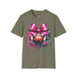 Pink Bow Football T-Shirt