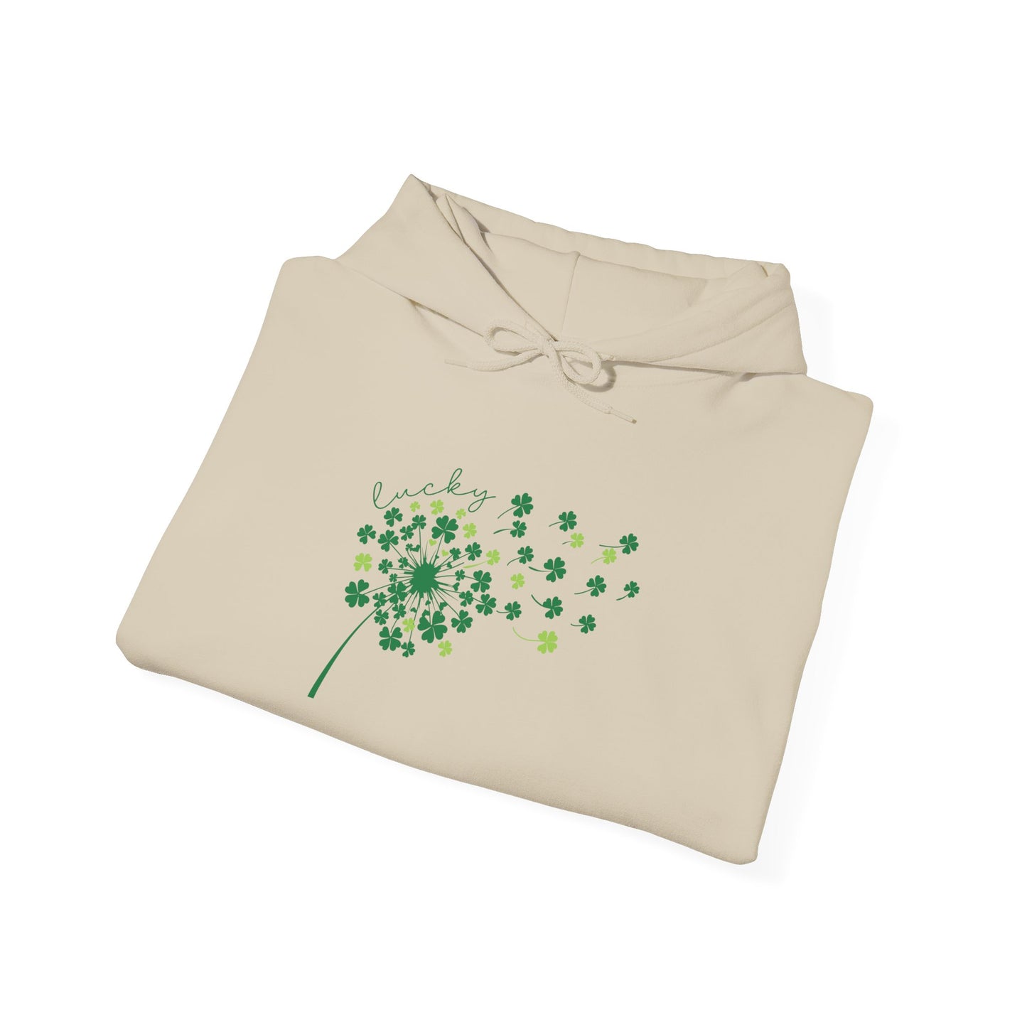 St. Patrick's Day Clover Hoodie - Unisex Heavy Blend™ Sweatshirt