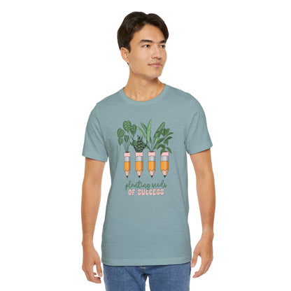 Planting Seeds of Success Unisex Jersey T-Shirt