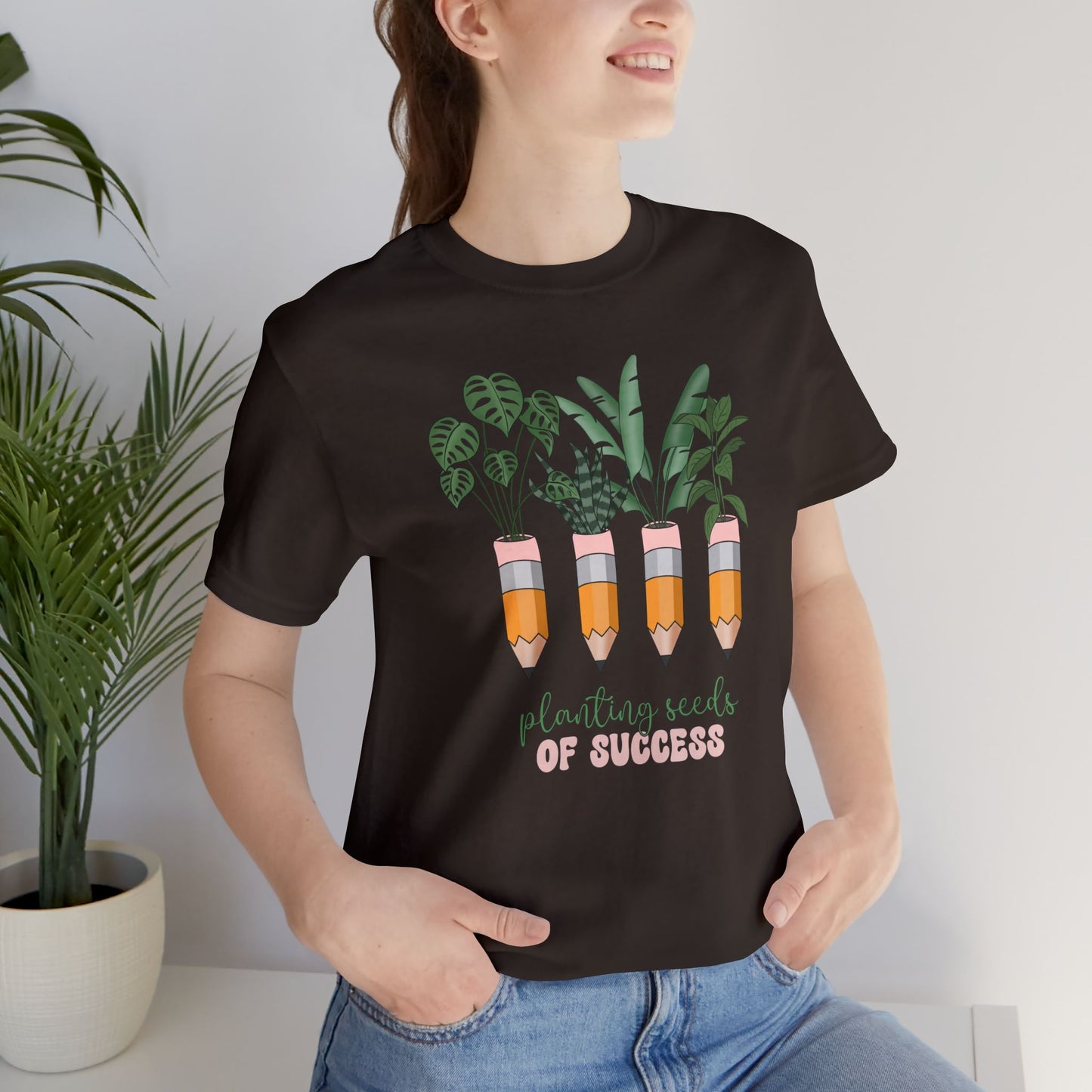 Planting Seeds of Success Unisex Jersey T-Shirt