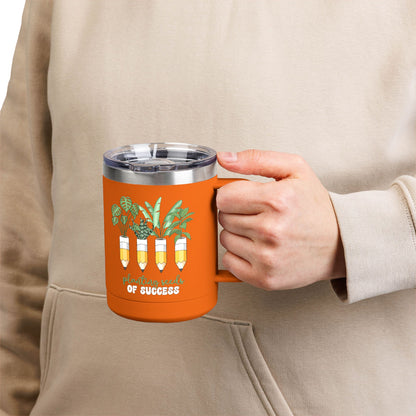 Botanical Coffee Tumbler - Planting Seeds of Success