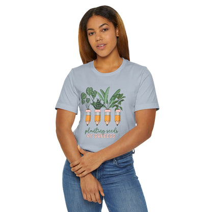 Planting Seeds of Success Unisex Jersey T-Shirt