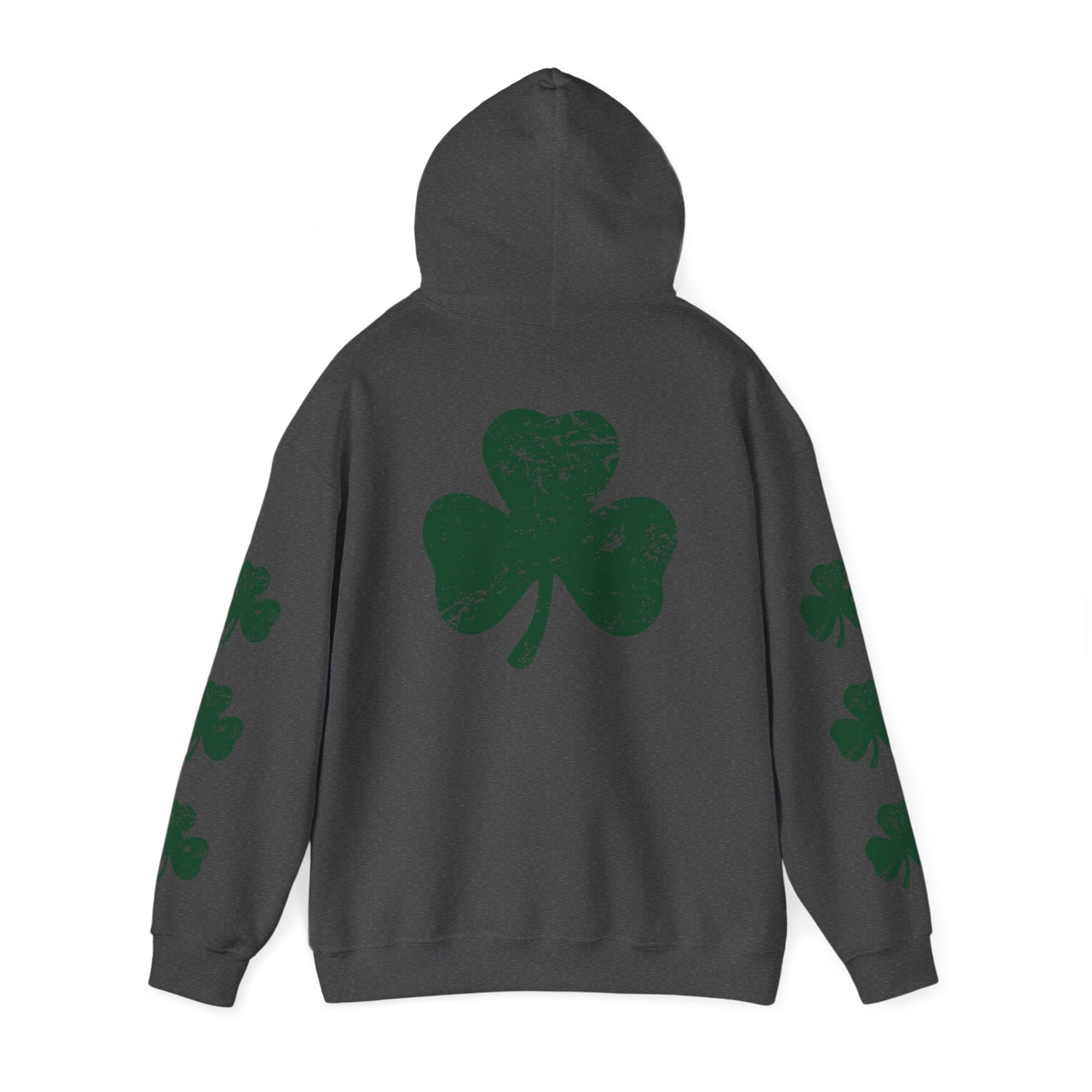 Lucky Shamrock Unisex Hooded Sweatshirt for St. Patrick's Day