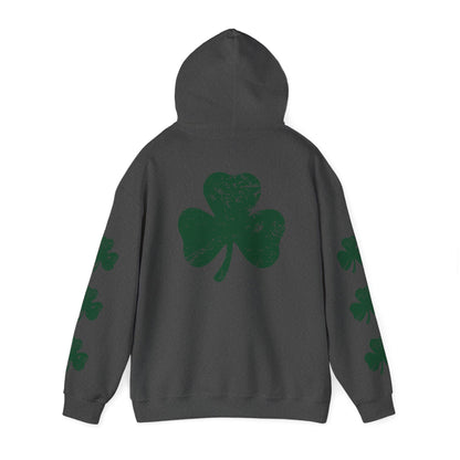 Lucky Shamrock Unisex Hooded Sweatshirt for St. Patrick's Day