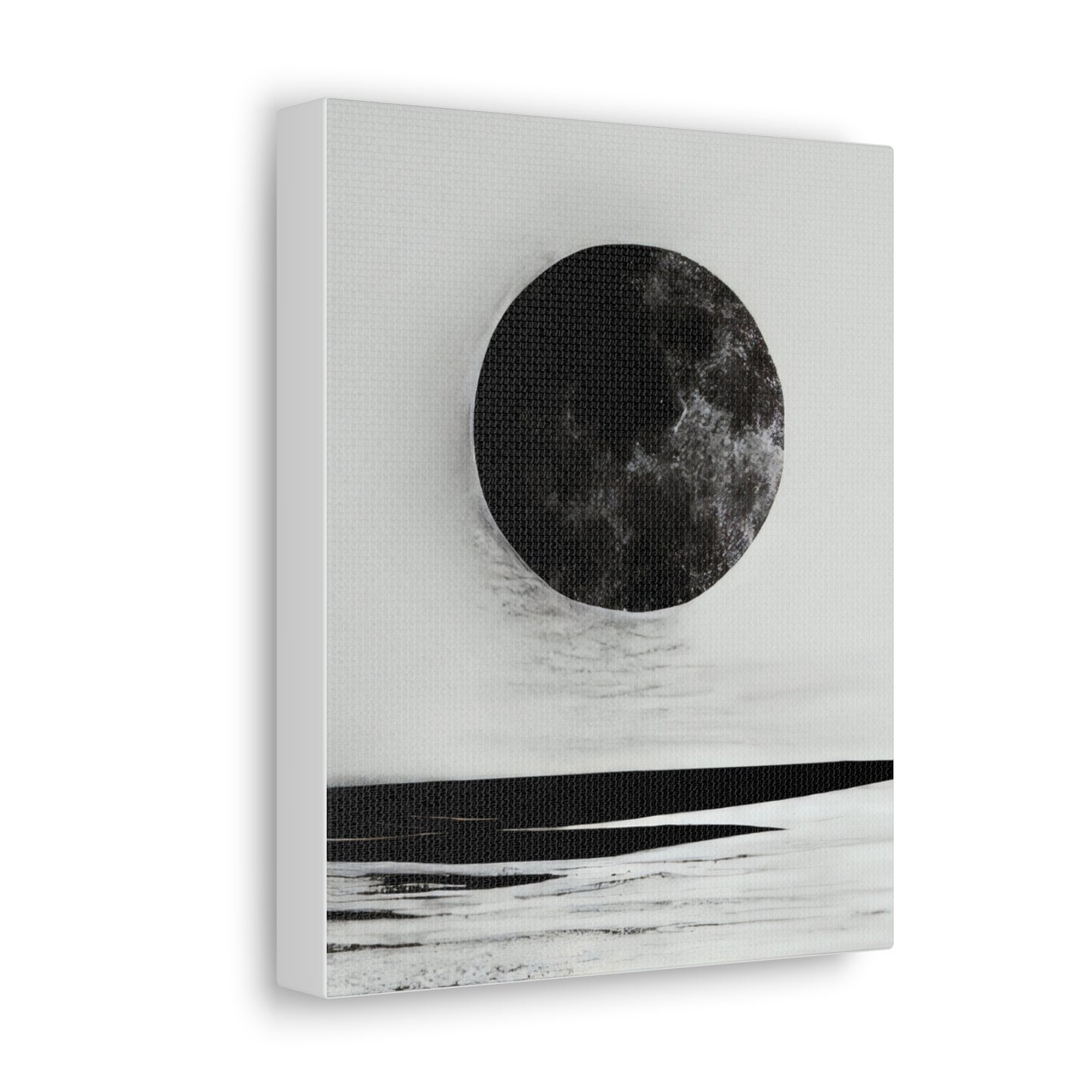 Moonlit Canvas Gallery Wrap - Elegant Wall Art for Home Décor
