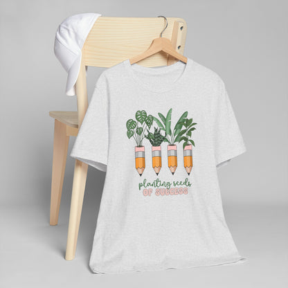Planting Seeds of Success Unisex Jersey T-Shirt