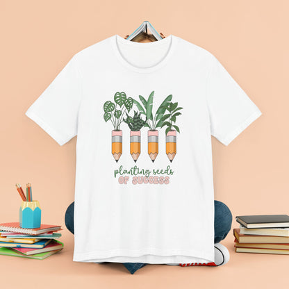 Planting Seeds of Success Unisex Jersey T-Shirt