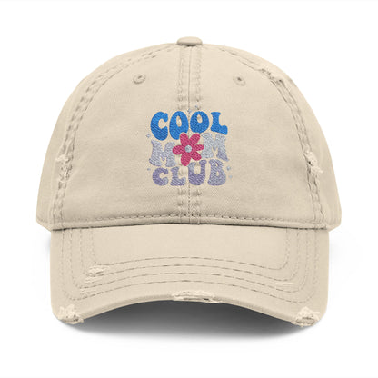 Cool Mom Club Distressed Hat