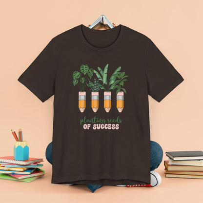 Planting Seeds of Success Unisex Jersey T-Shirt