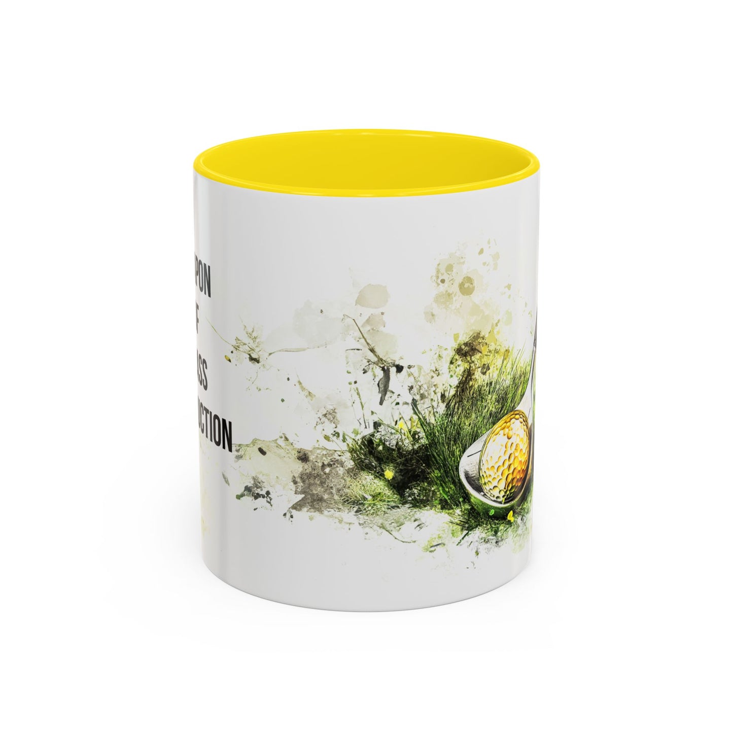 Weapon of Grass Destruction Accent Coffee Mug (11, 15oz)