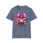 Pink Bow Football T-Shirt