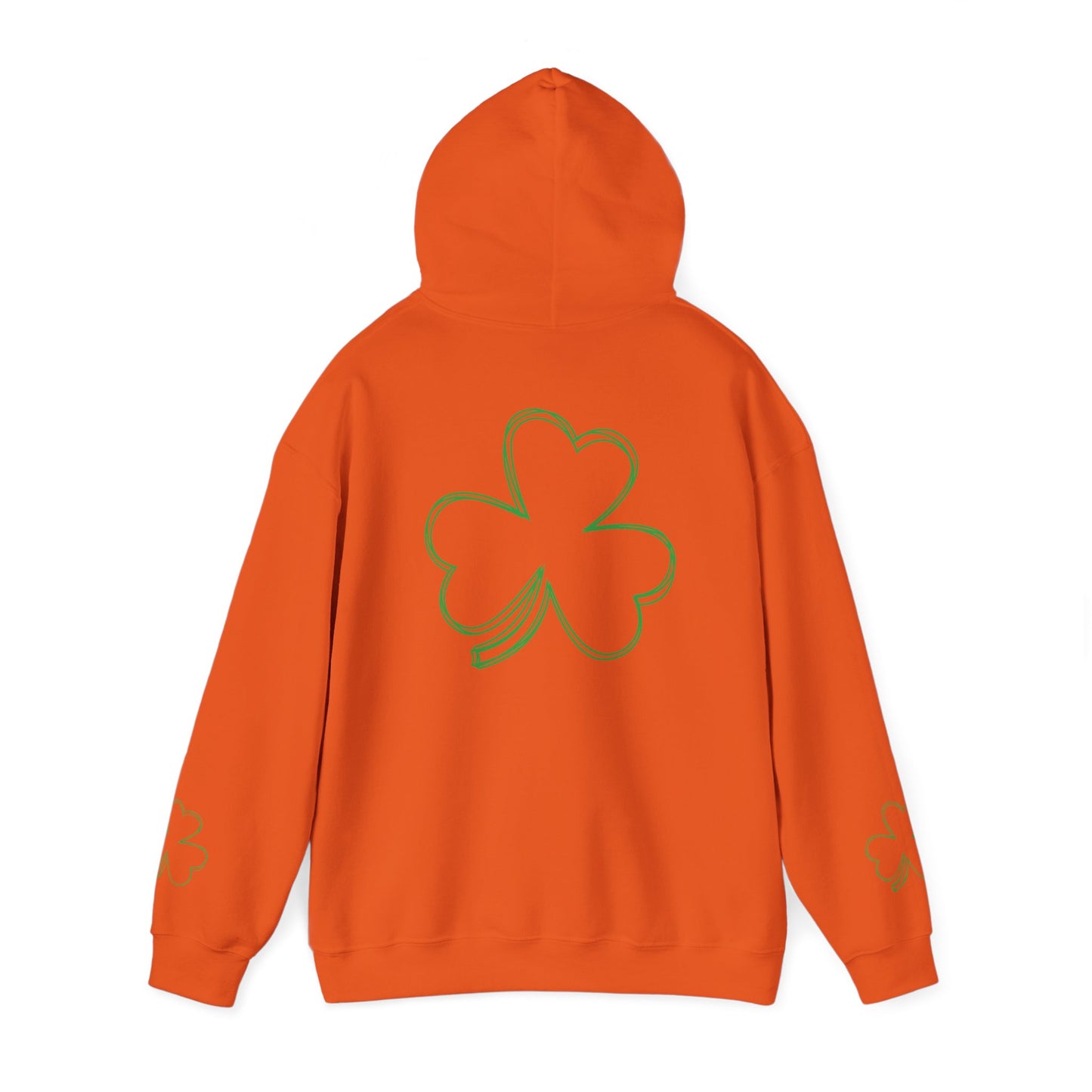 St. Patrick's Day Clover Hoodie - Unisex Heavy Blend™ Sweatshirt