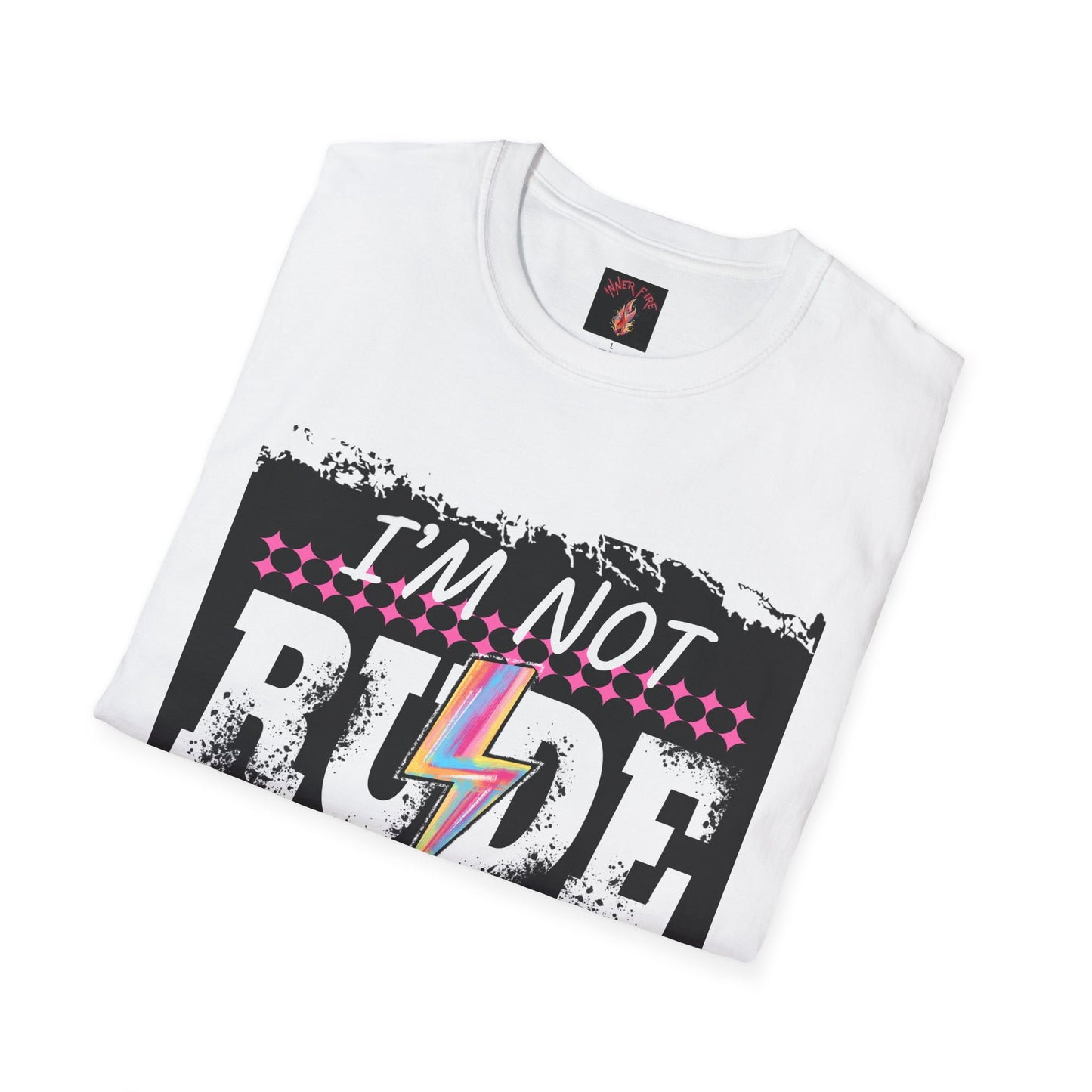 I'm not rude I'm honest - soft style tshirt