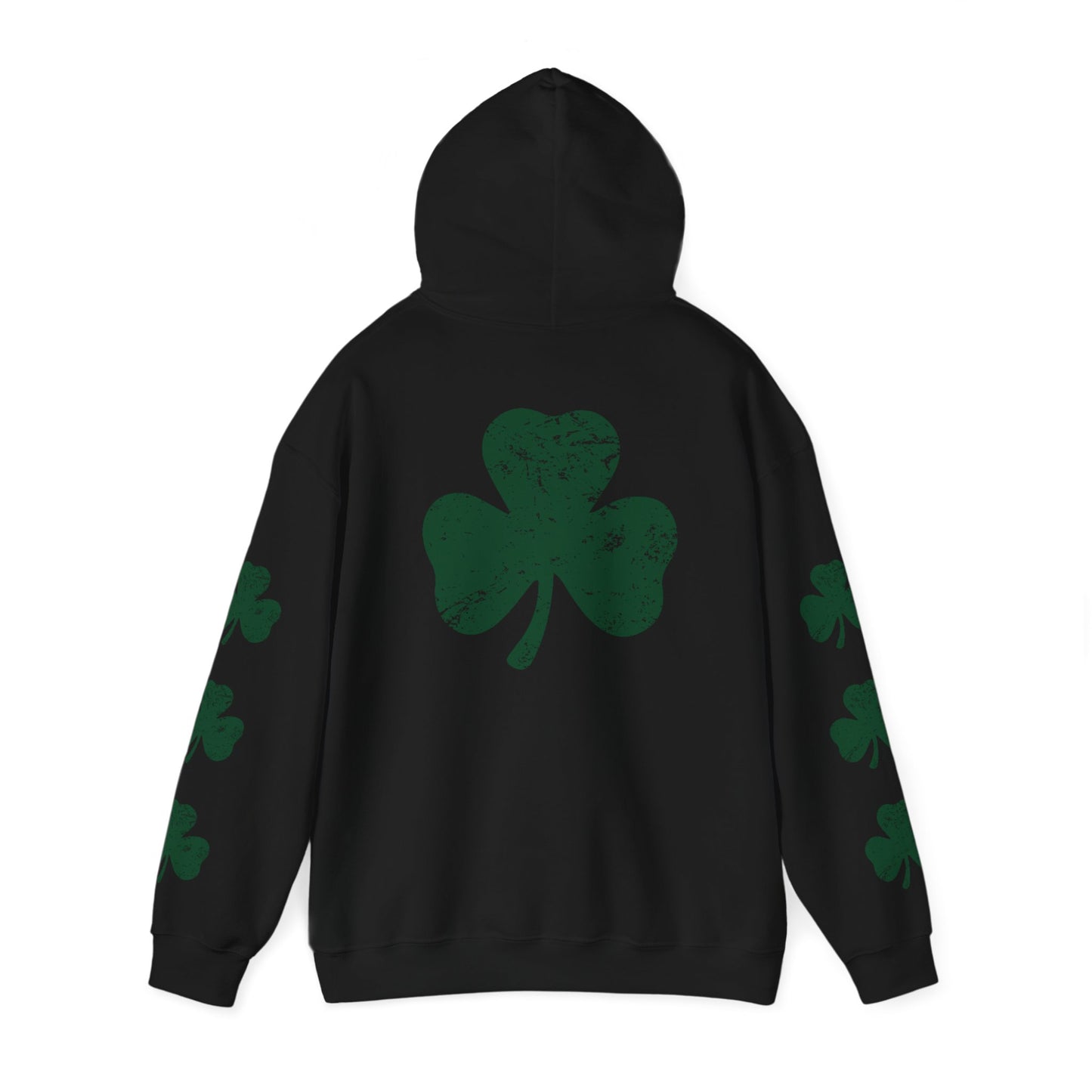 Lucky Shamrock Unisex Hooded Sweatshirt for St. Patrick's Day
