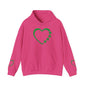 St. Patrick's Day Love Hoodie - Irish Kisses & Shamrock Wishes Sweatshirt