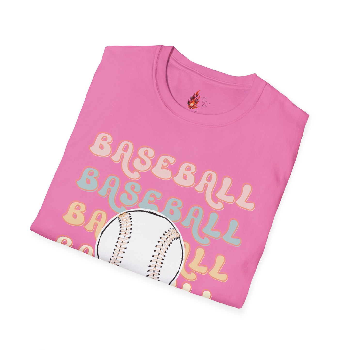Baseball Mama Unisex Softstyle T-Shirt - Perfect for Sports Moms