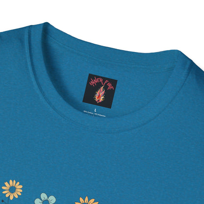 Floral Mama T-Shirt for Moms - Unisex Softstyle Tee