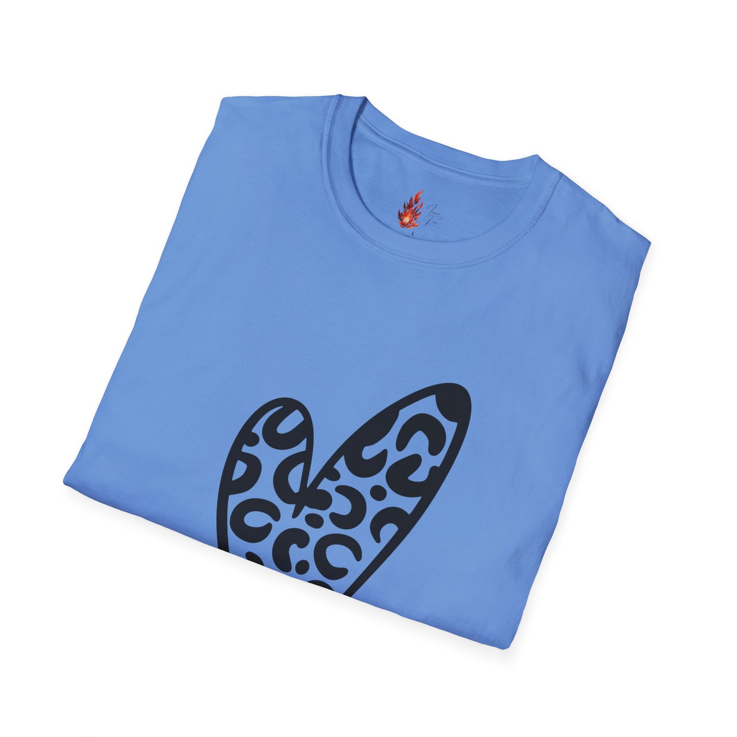 Leopard Love Unisex Softstyle T-Shirt - Perfect for Casual Wear & Gifts
