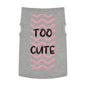 Cute Pet Tank Top - Adorable Wavy Design for Dogs and Cats