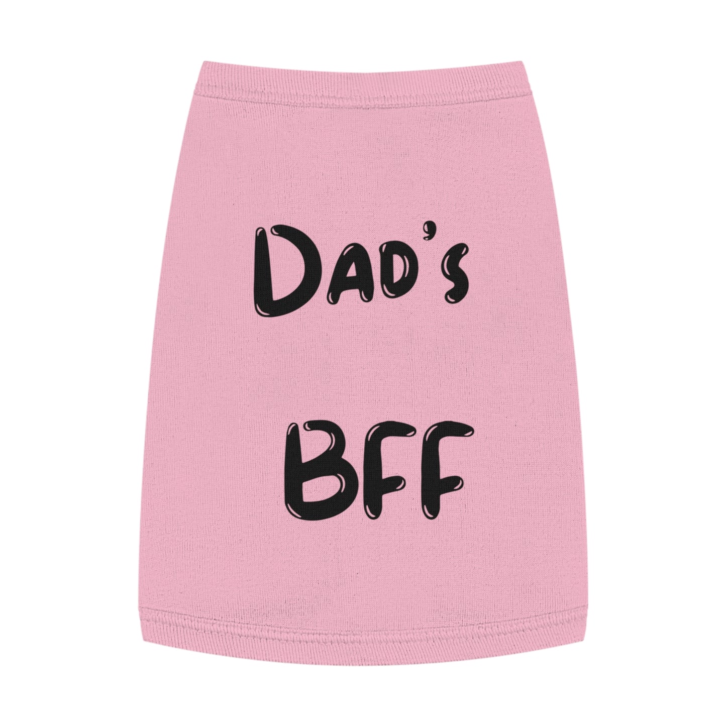 Dad's BFF Pet Tank Top - Cute Dog Shirt for Father's Day