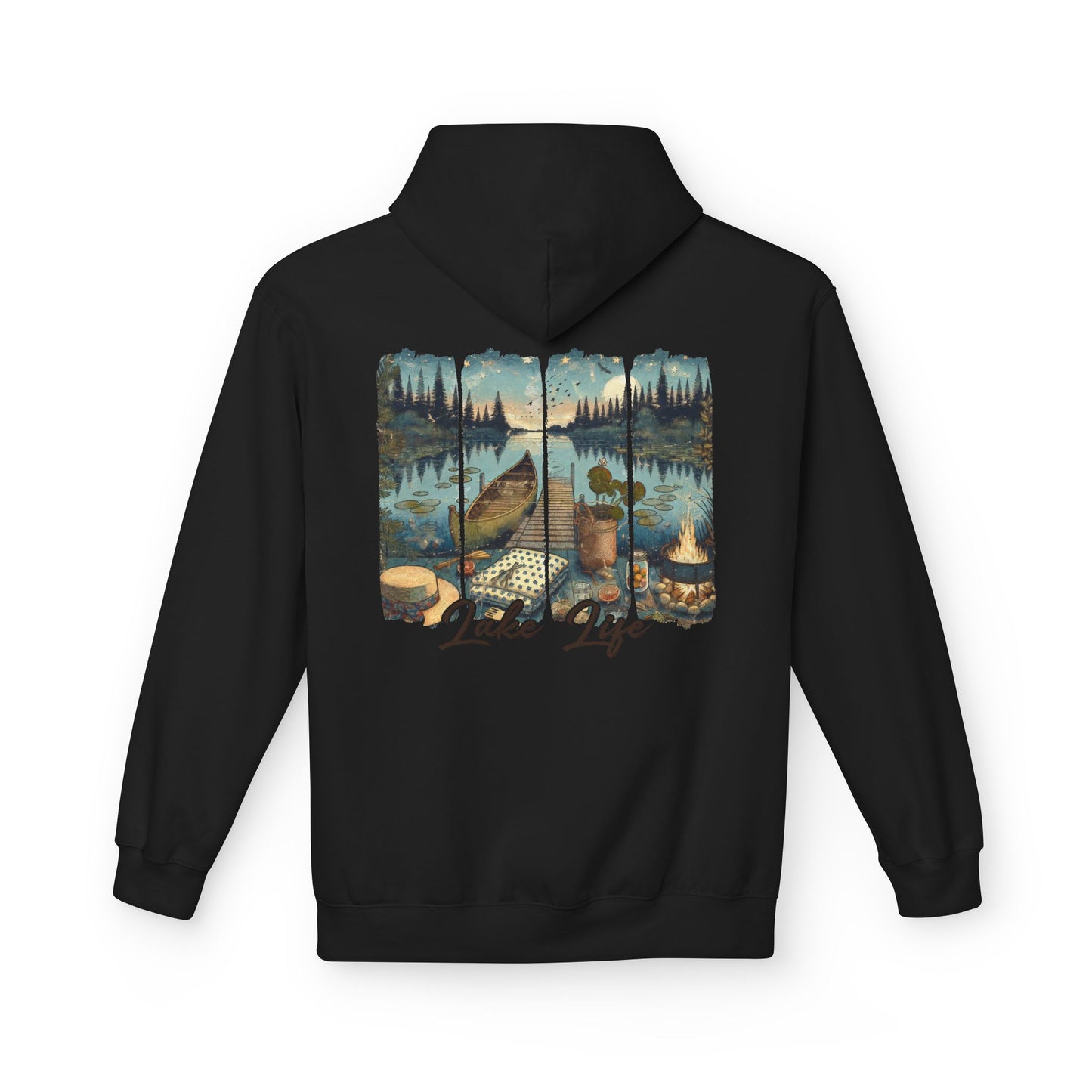 Lake Life  - Unisex Midweight Fleece Hoodie