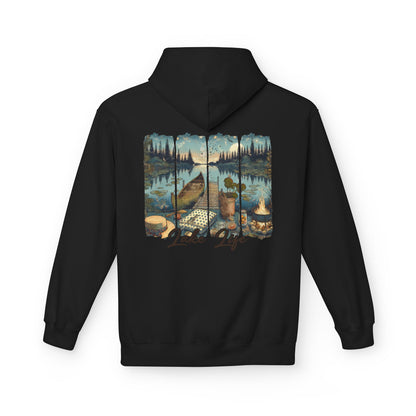 Lake Life  - Unisex Midweight Fleece Hoodie