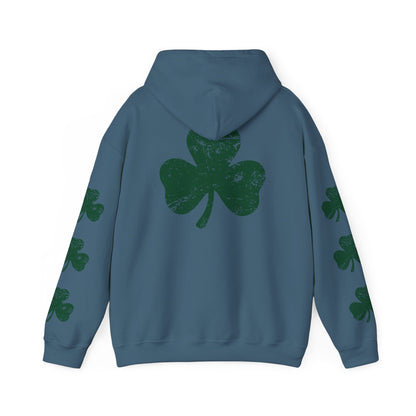 Lucky Shamrock Unisex Hooded Sweatshirt for St. Patrick's Day