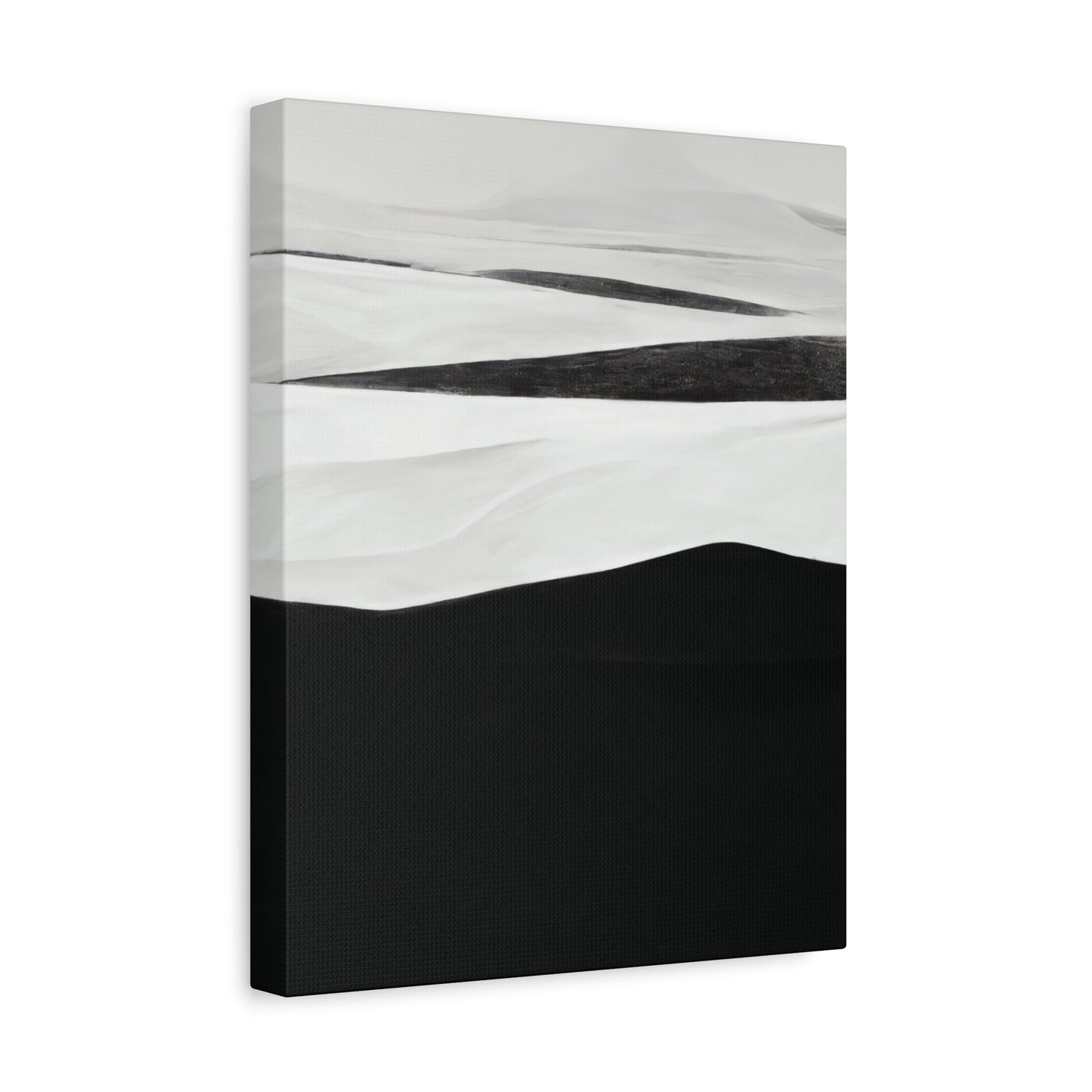 Minimalist Black and White Canvas Art - Modern Home Decor