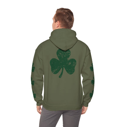 Lucky Shamrock Unisex Hooded Sweatshirt for St. Patrick's Day