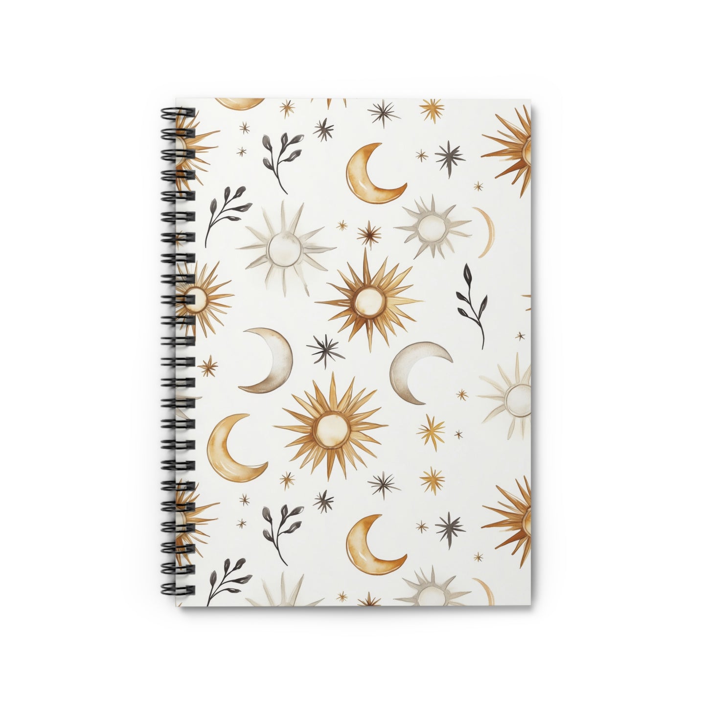 Celestial Spiral Notebook - Ruled Line for Dreamers & Creatives