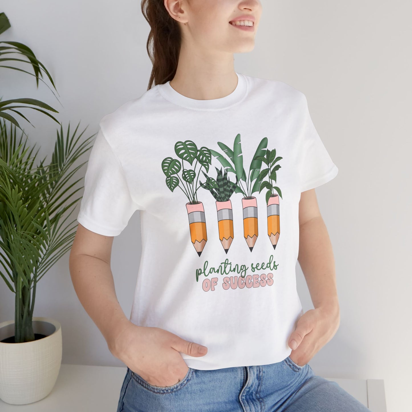 Planting Seeds of Success Unisex Jersey T-Shirt