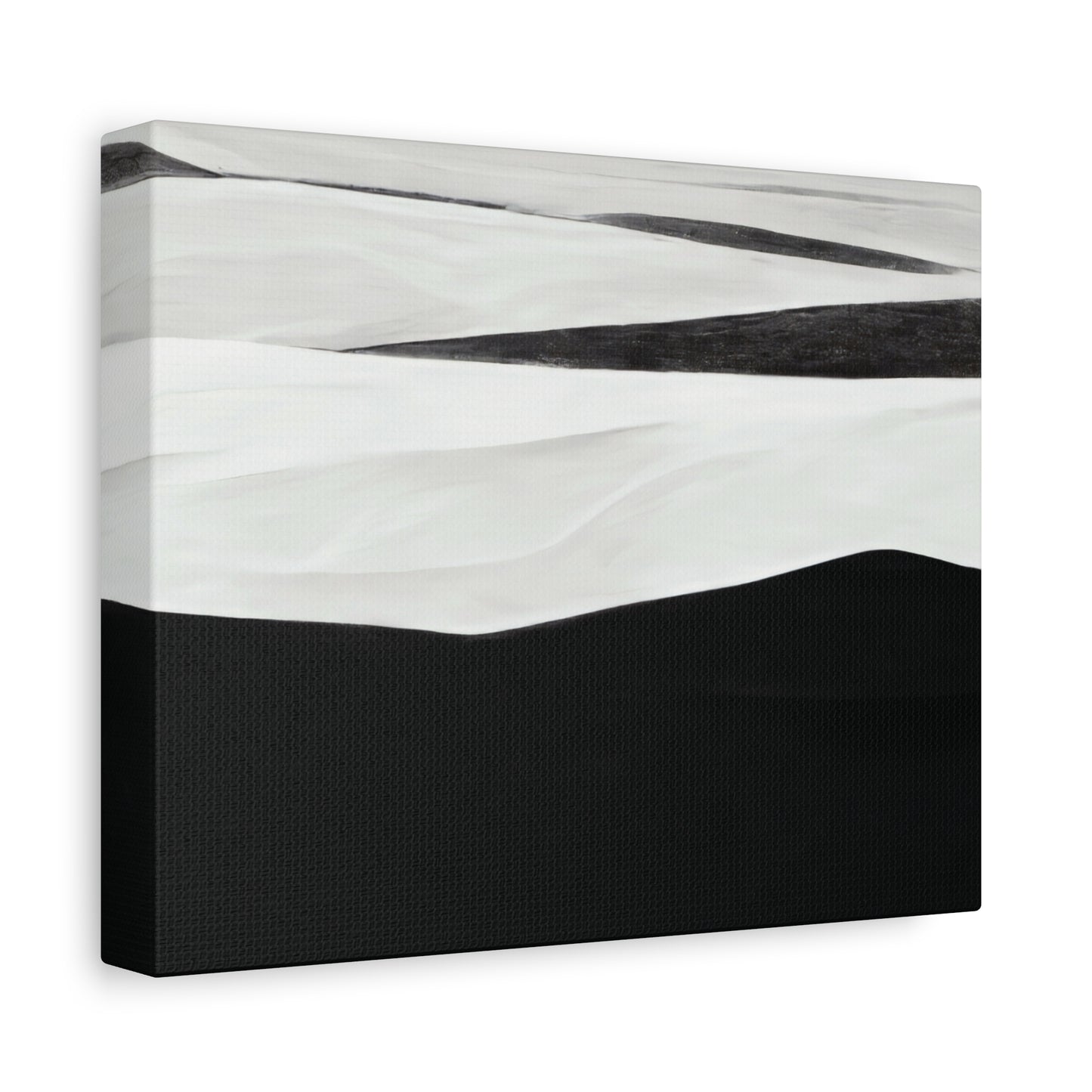 Minimalist Black and White Canvas Art - Modern Home Decor